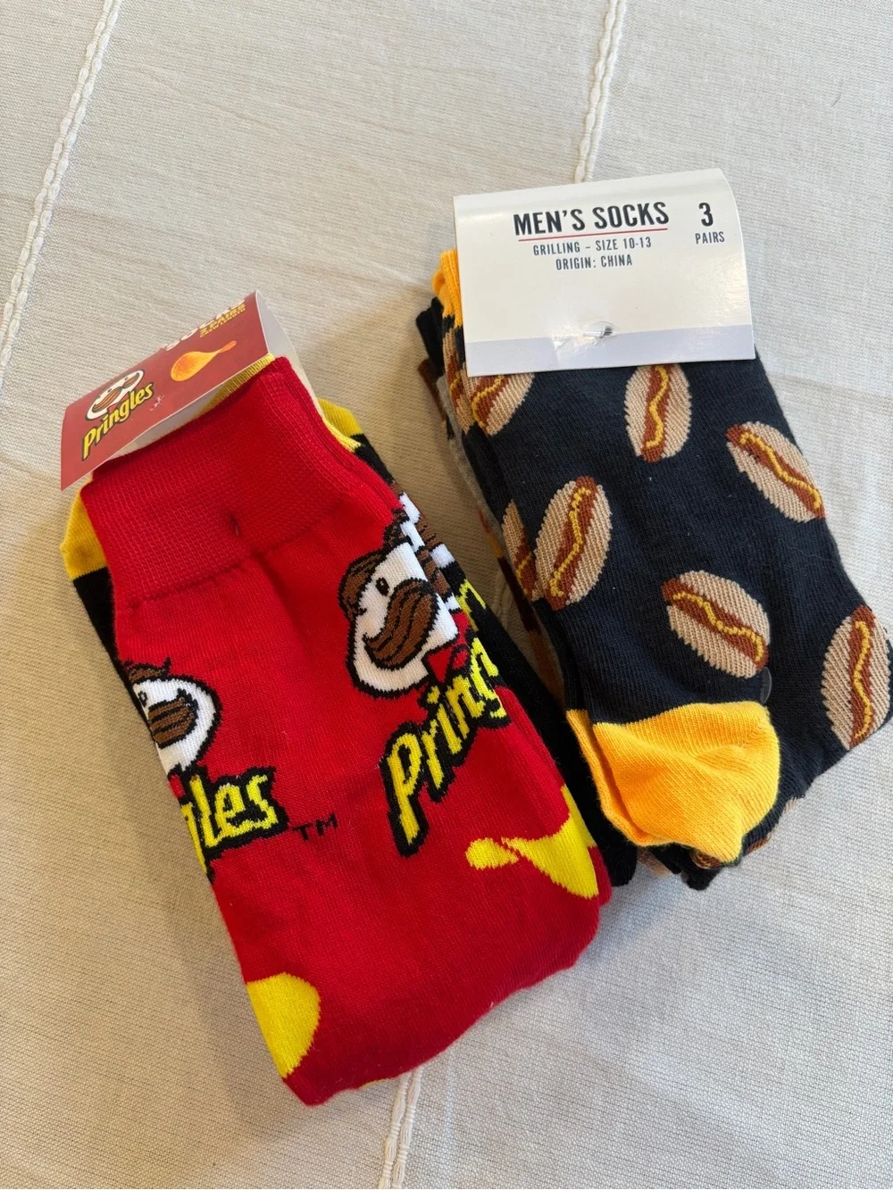 NWT Men’s Novelty Grilling Socks Bundle 6 Pairs size 10-13